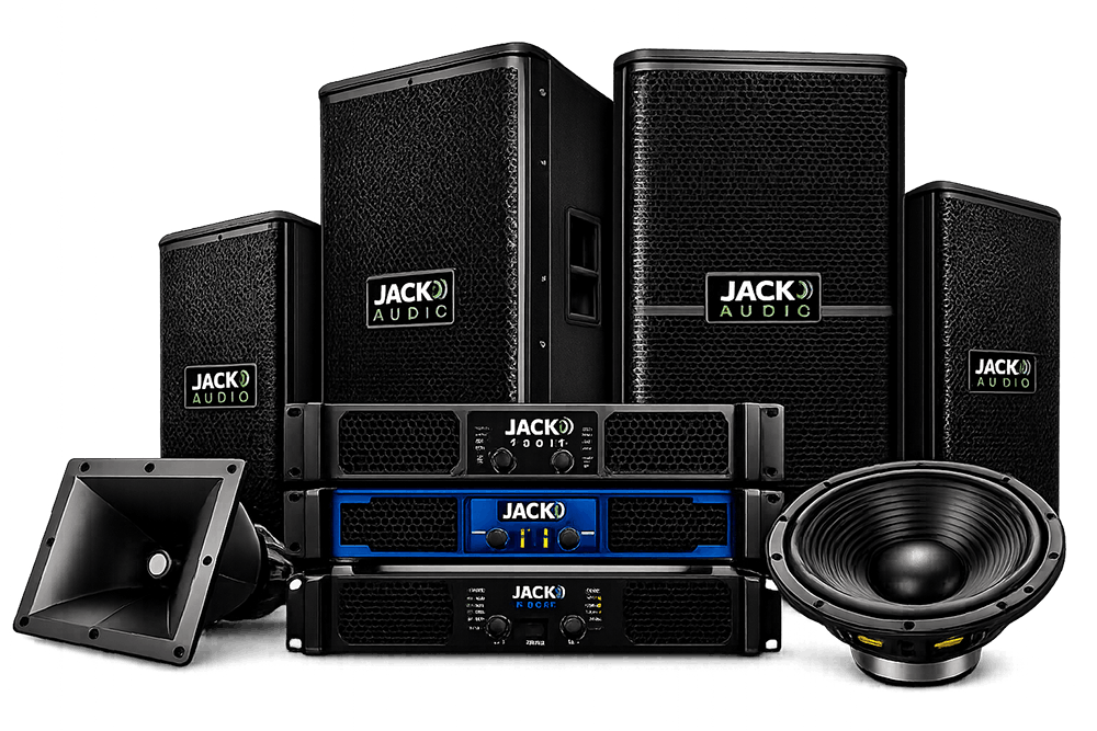 Professional Jack Audio-style audio equipment